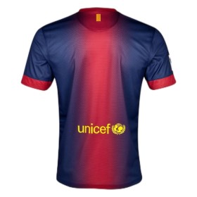 Fotbalové dresy Barcelona 2012-13 Retro Domácí Dres Krátký Rukáv